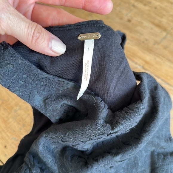 Free People Black Fit & Flare Dress – Size Small - Picture 4 of 7